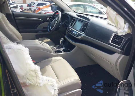 2017 Toyota Highlander Limited z USA, uszkodzony, nr VIN 5TDYZRFH6HS228670